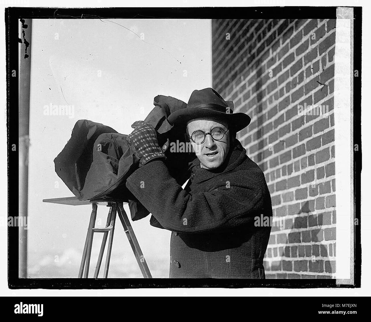 Un portrait de Pridgeon, un individu capturé dans une photographie de profil, offrant un aperçu de l'identité du sujet. Banque D'Images