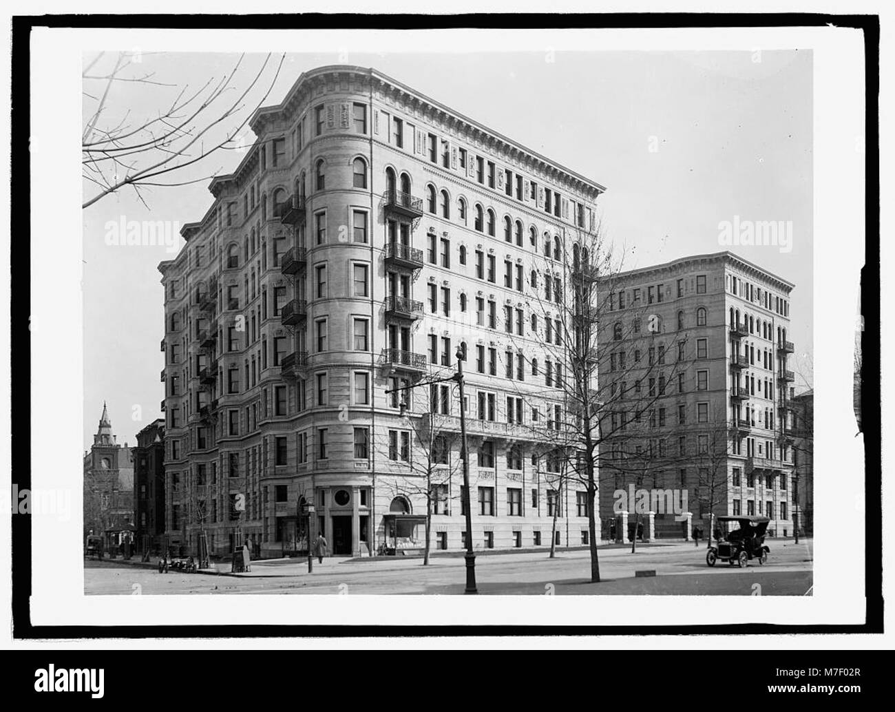 Cour de Stoneleigh, (appartements, 1013-1033 Connecticut Avenue, N.W., Washington, D.C.) RCAC2016820492 Banque D'Images