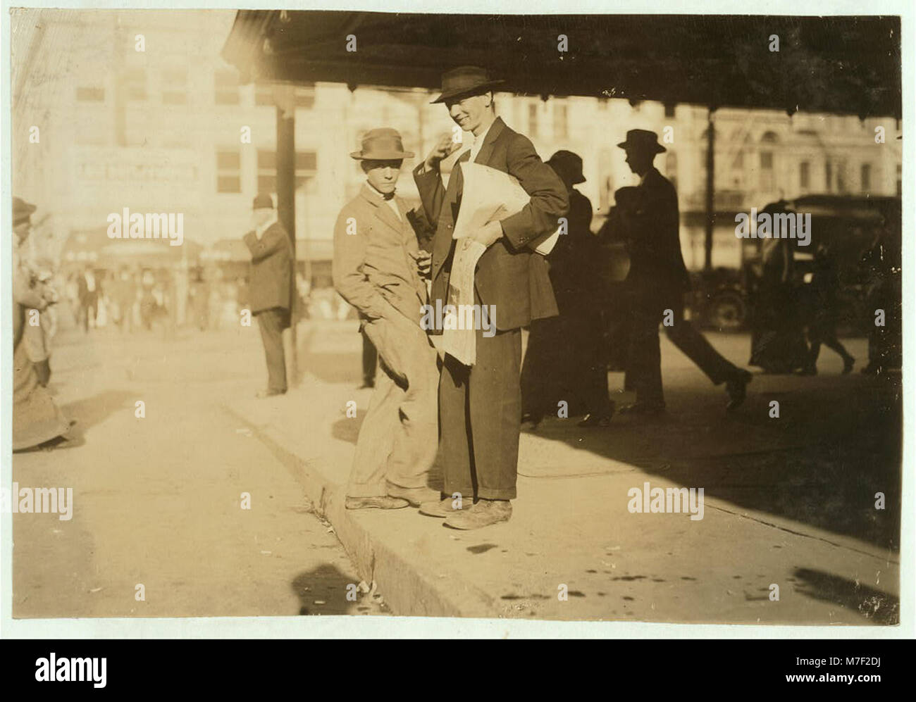 L'âge moyen des plastiscines de la Nouvelle Orléans est très élevé. De nombreux jeunes hommes comme ces derniers, et quelques petits. LOC.03925 clb Banque D'Images