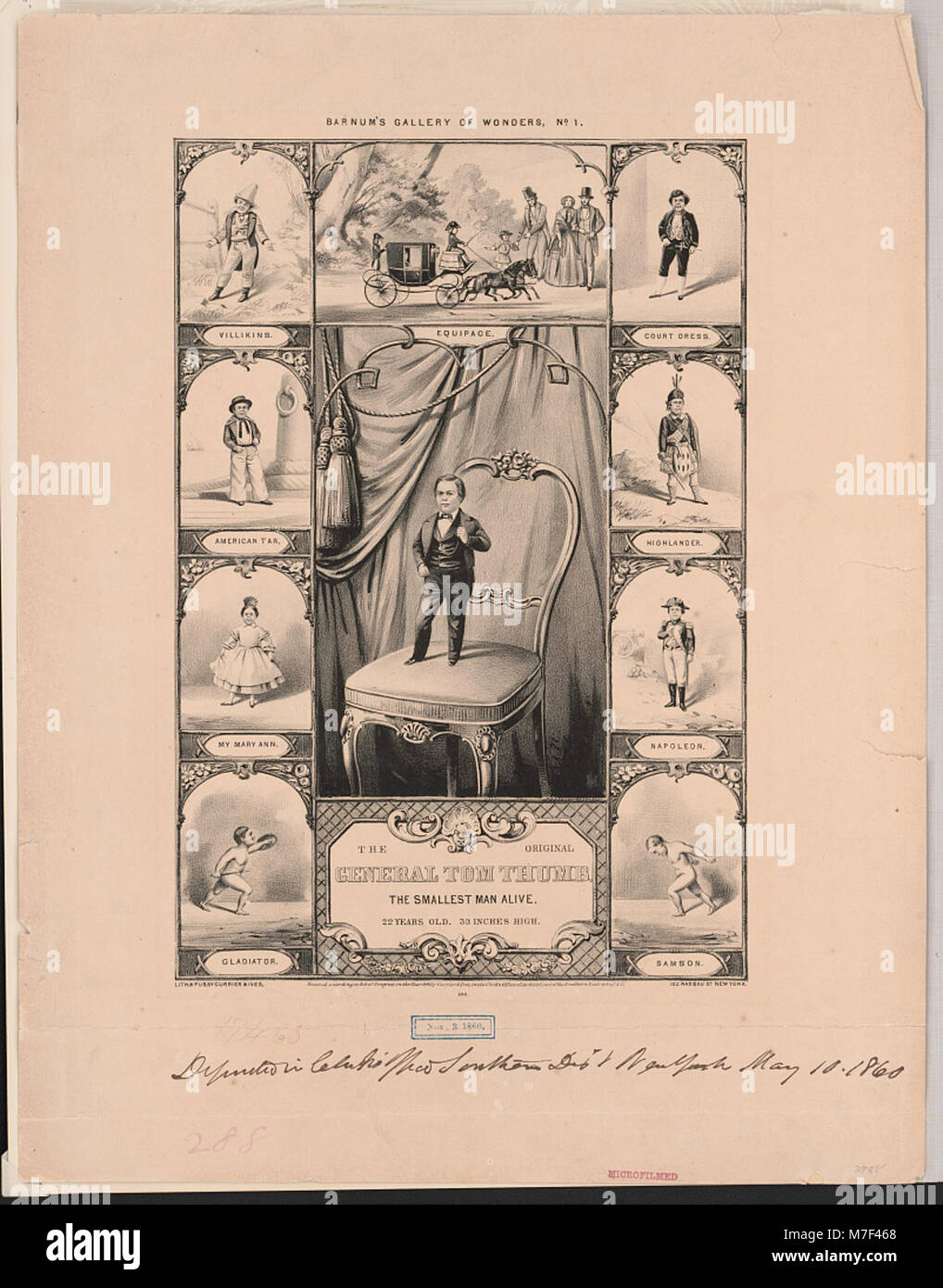 Nain artiste de cirque homme le plus petit Banque de photographies et d ...