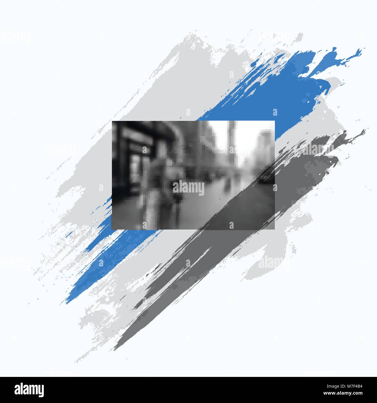 Résumé des éléments de conception graphique de vecteur pour poster Illustration de Vecteur