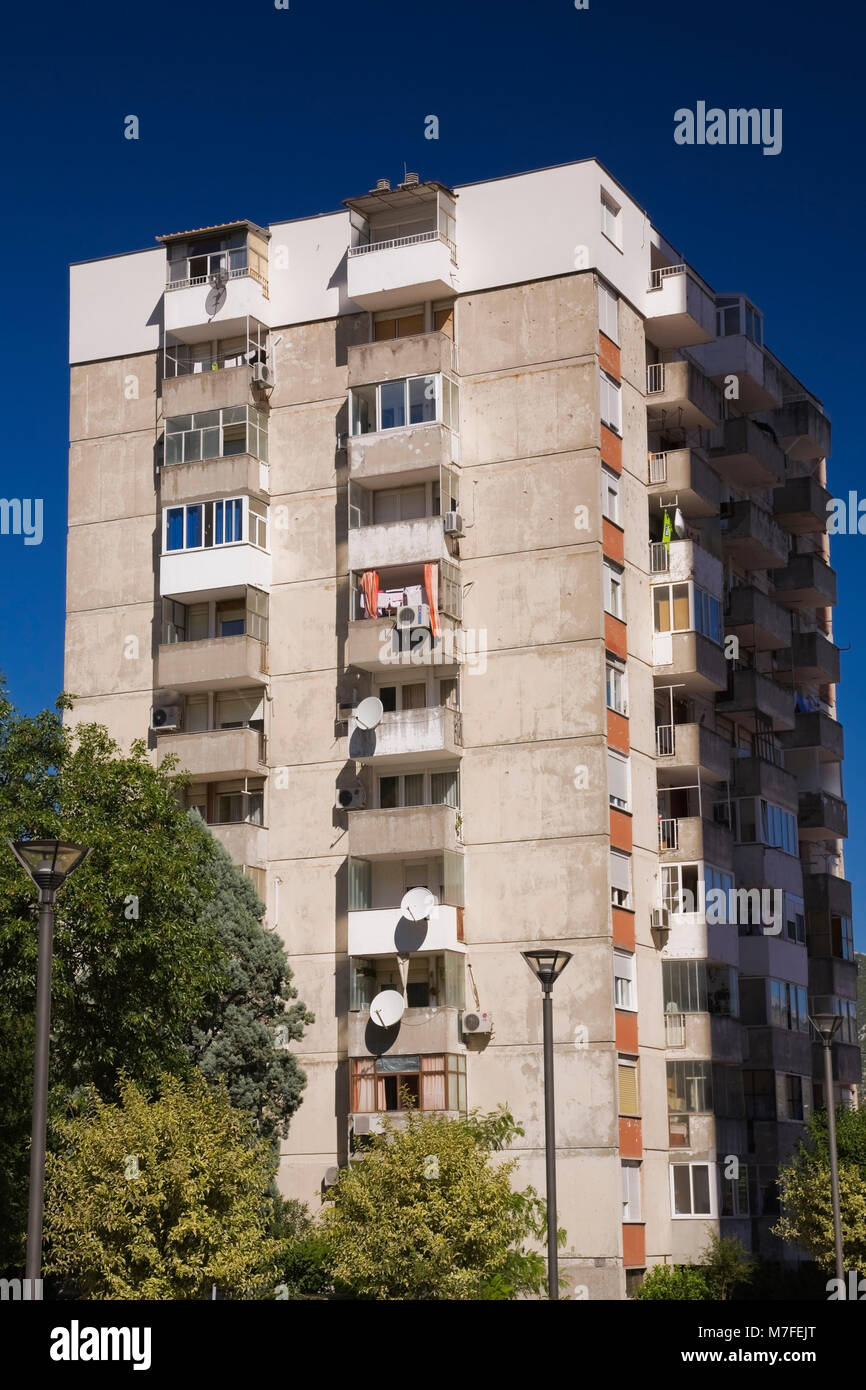 Des tours d'immeuble résidentiel. Banque D'Images