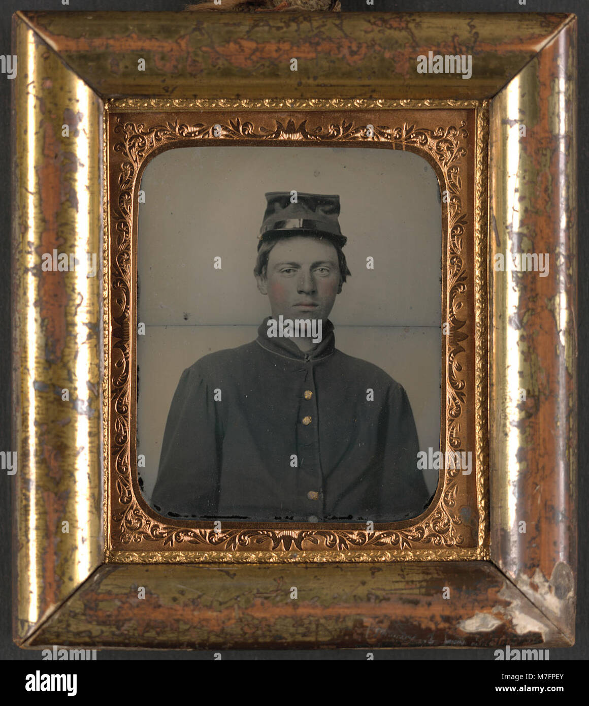Soldat en uniforme de l'Union non identifiés RCAC2015650768 Banque D'Images