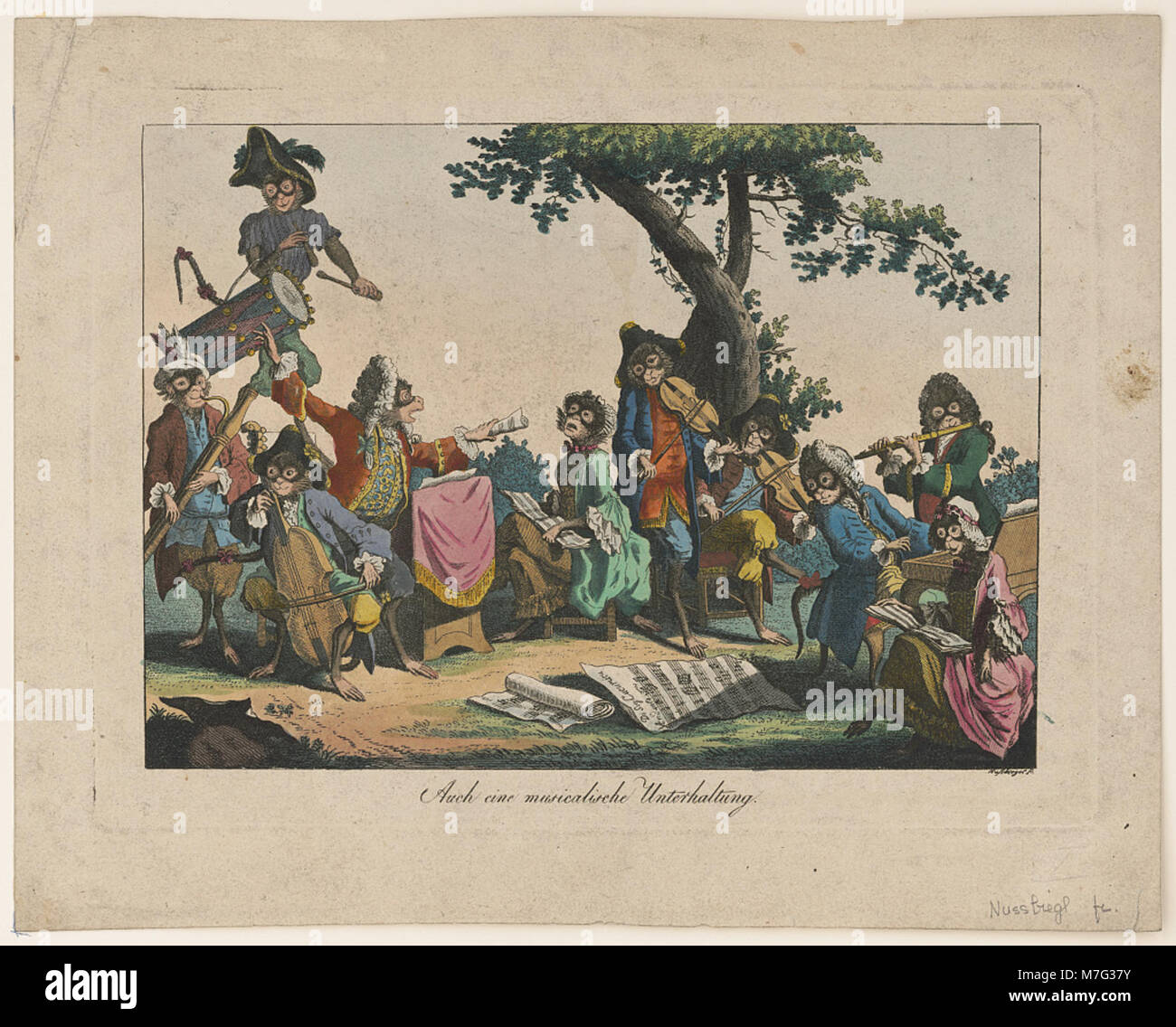 Une scène d'un événement musical de divertissement, mettant en vedette une performance de musique animée, éventuellement mettant en vedette des divertissements traditionnels ou populaires. Banque D'Images