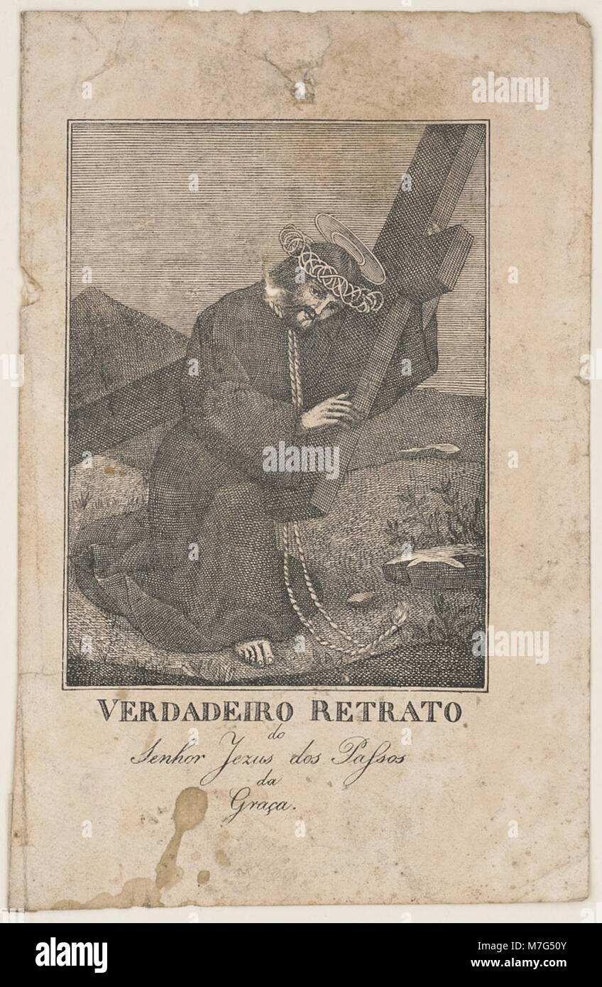 Jezus Verdadeiro retrato do Senhor dos Passos da Graca RCAC2004669460 Banque D'Images