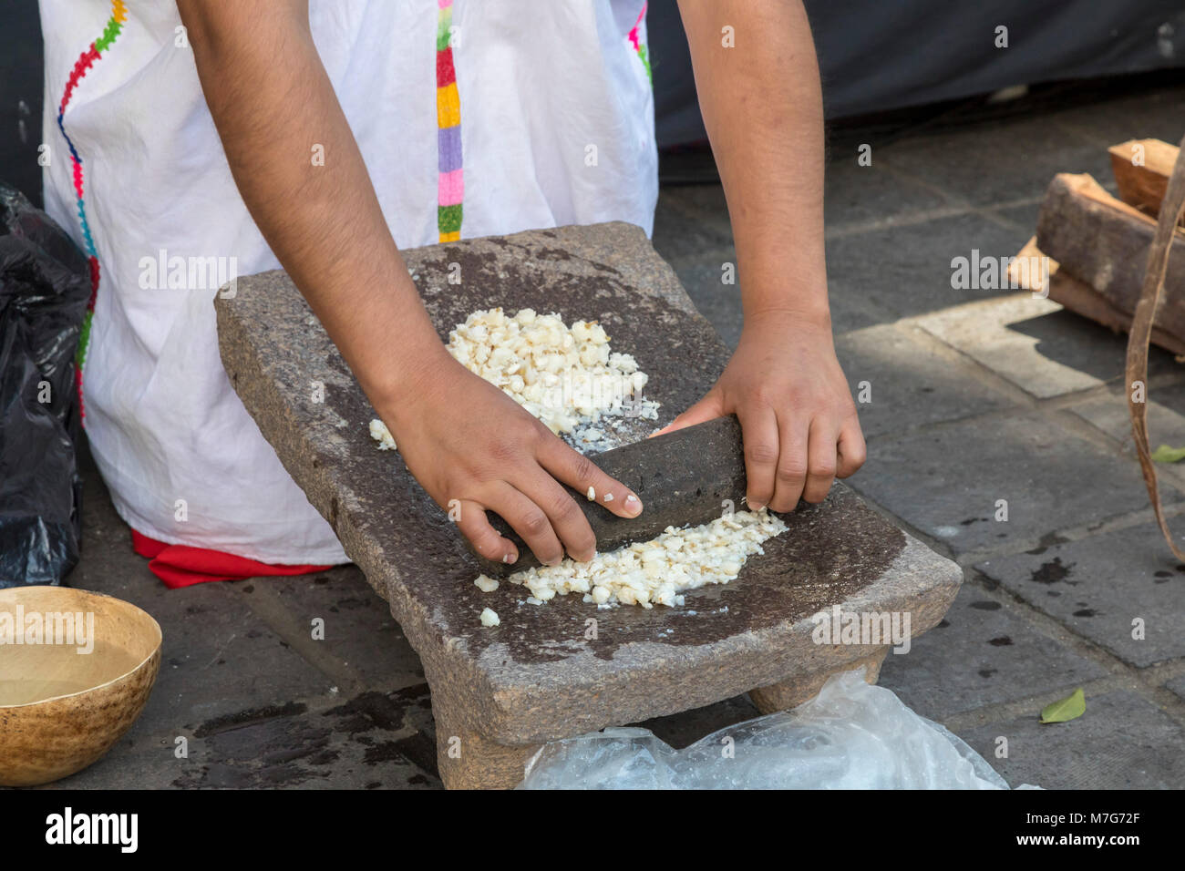 Oaxaca, Oaxaca, Mexique - Les membres des communautés autochtones de tout l'état de Oaxaca a célébré le DÃ-a Internacional de la Lengua Materna, ou t Banque D'Images
