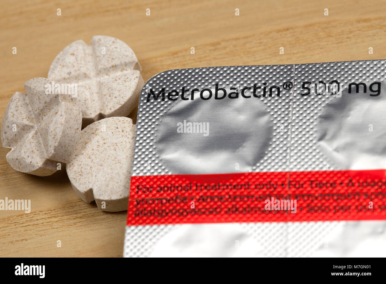 Metrobactin 500mg Banque D'Images