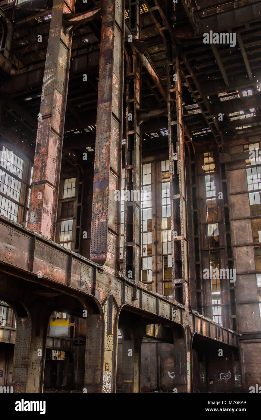 Usine abandonnée Banque D'Images