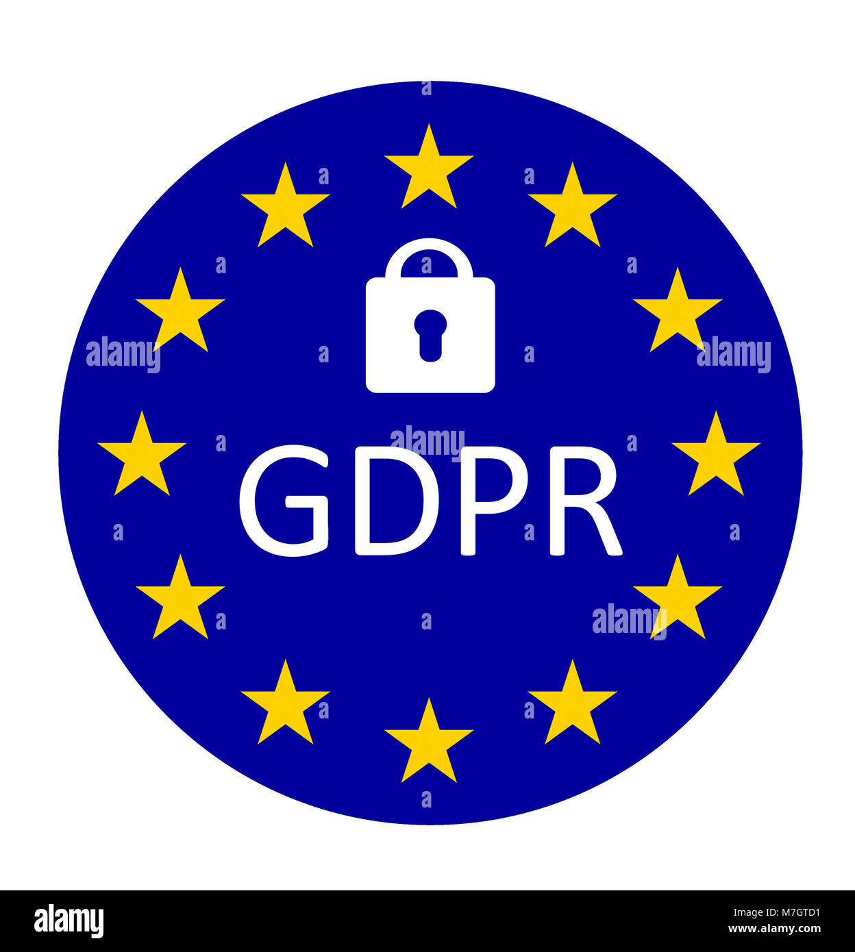 Pibr règlement général sur la protection des données Banque D'Images