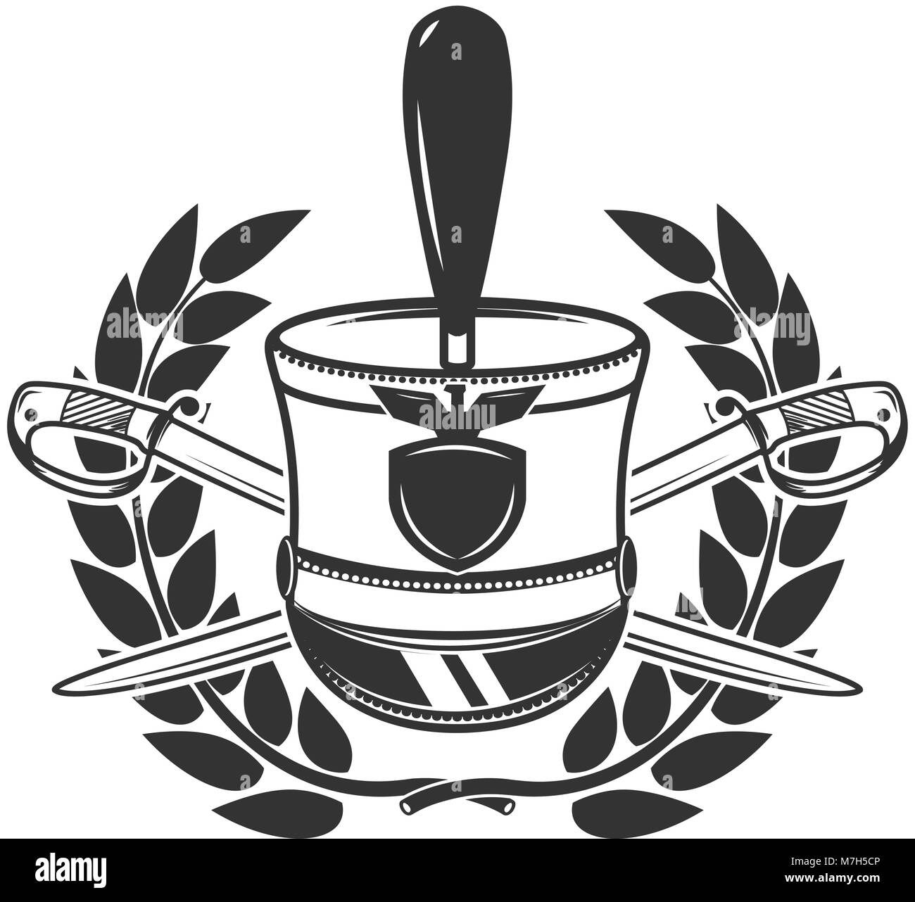 Hussards noirs Banque d'images vectorielles Alamy