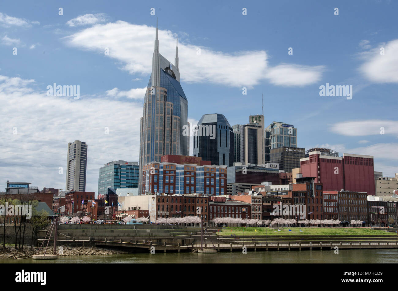 Nashville Riverfront Park Banque d'image et photos - Alamy