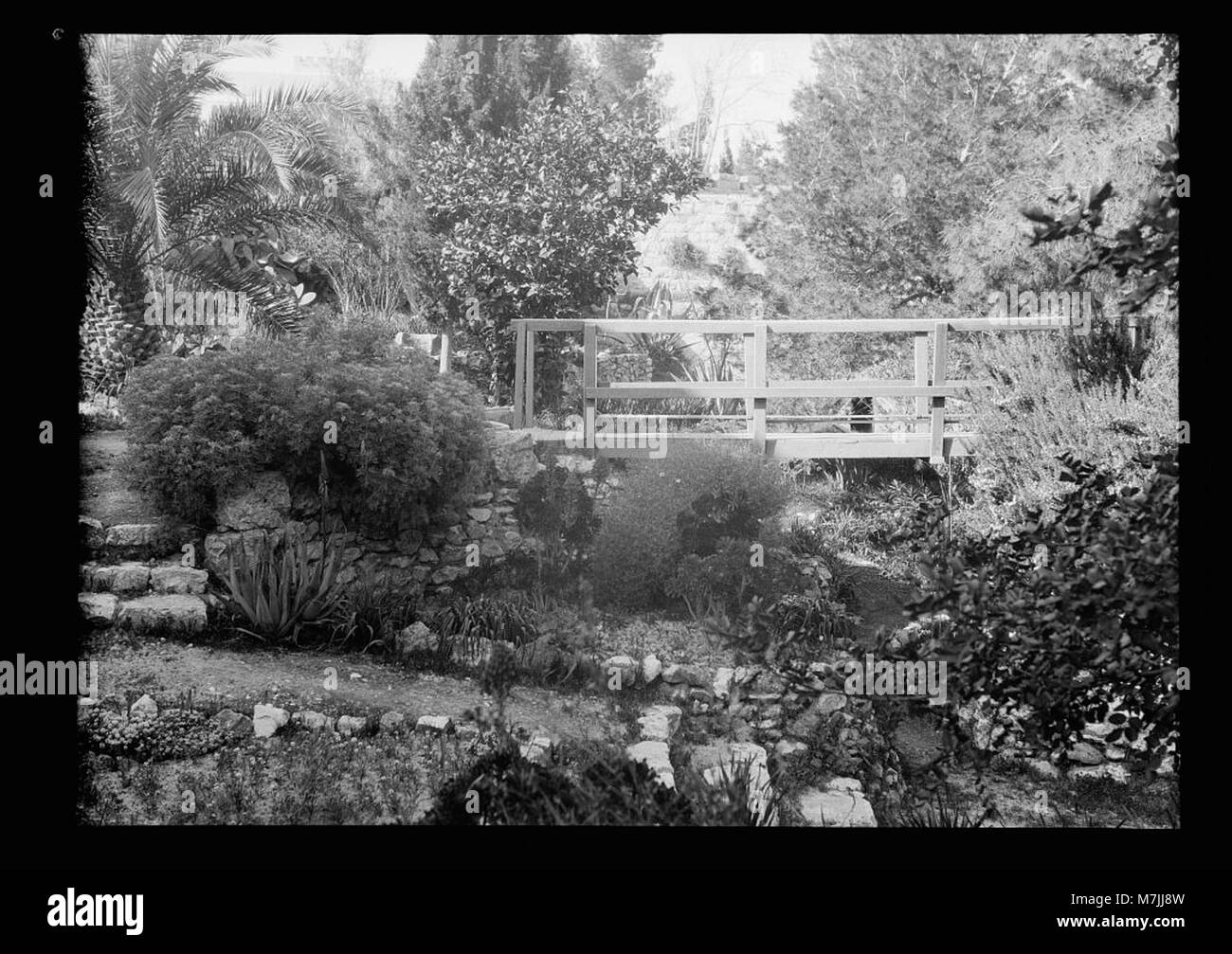 Une image de la tombe du jardin et du Calvaire de Gordon à Jérusalem, sites religieux importants associés à la vie et à la crucifixion de Jésus-Christ. Banque D'Images