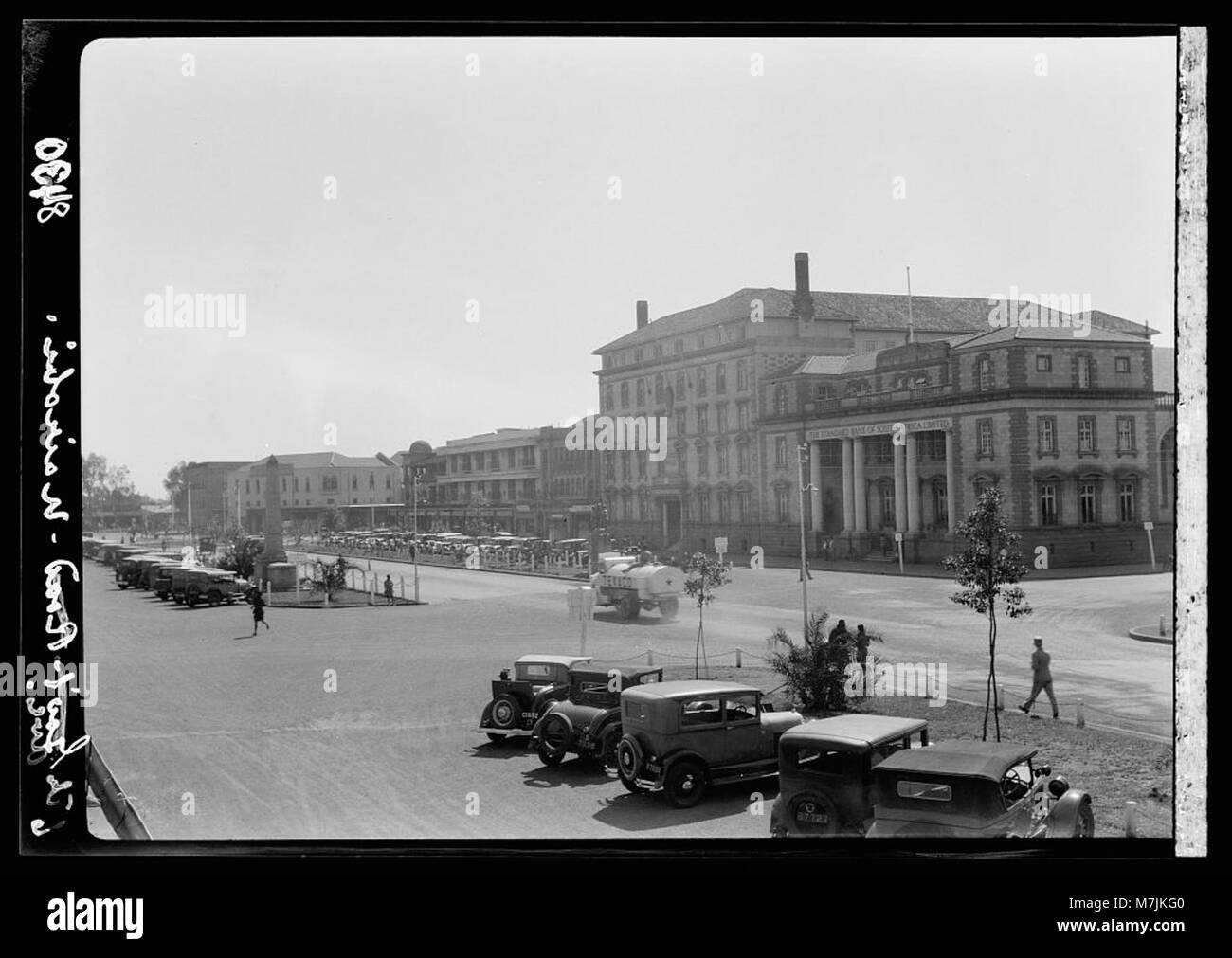 La colonie du Kenya. Nairobi. Sixième Avenue, près de la Standard Bank LOC.17576 matpc Banque D'Images