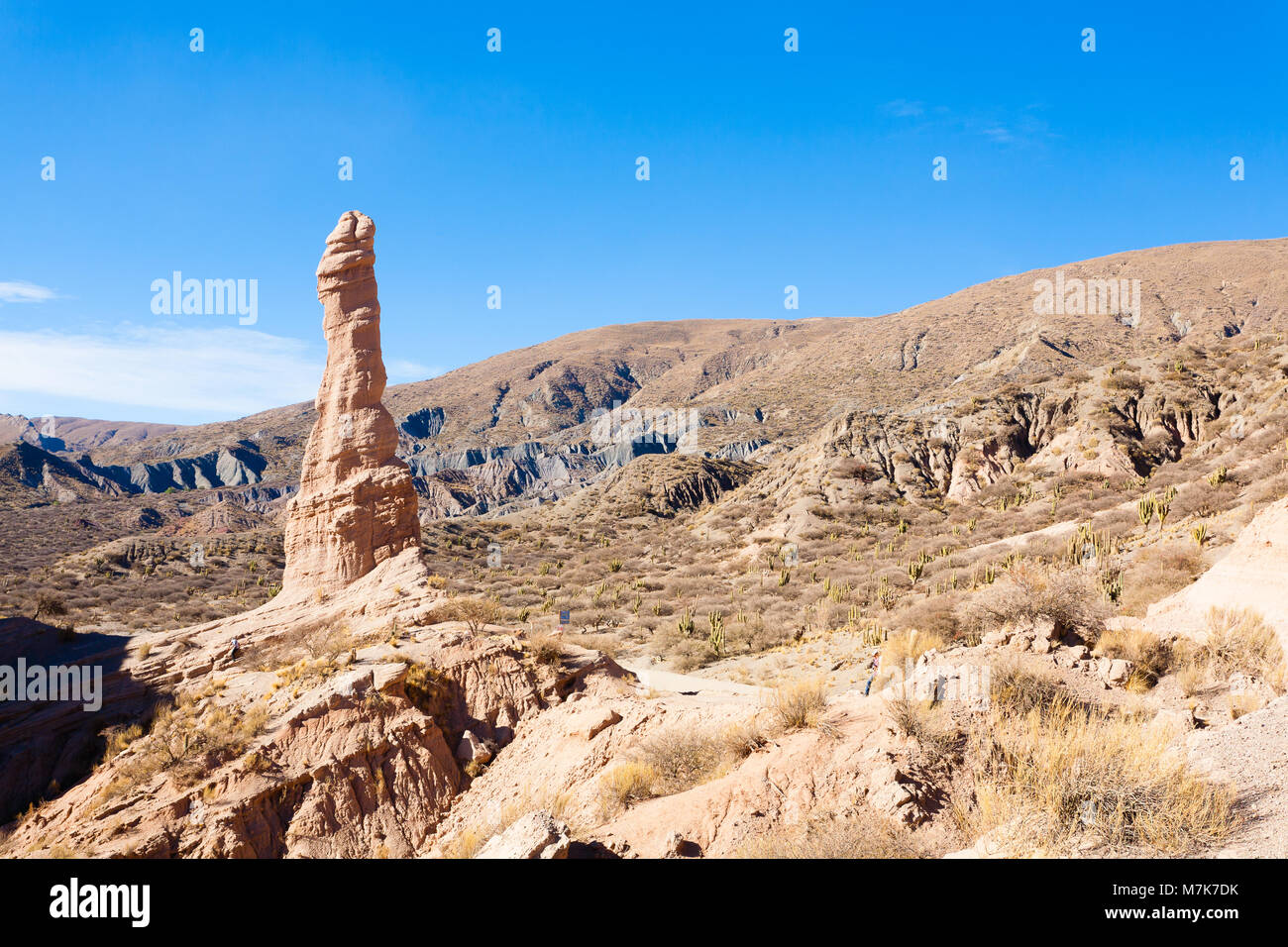 La Poronga rock formation,Bolivie.Quebrada de Palmira,Tupiza Banque D'Images