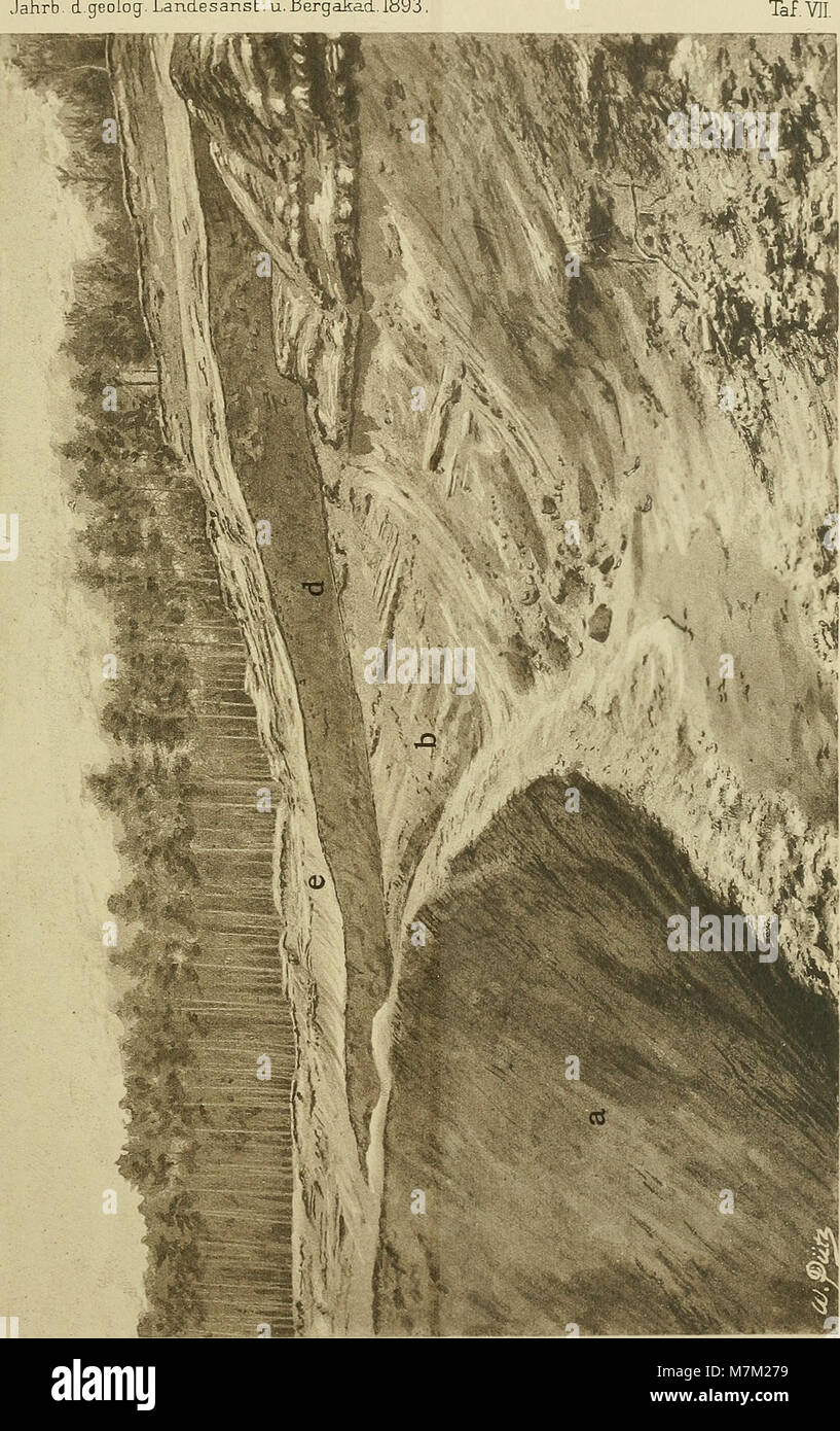 Abhandlungen zur geologischen Specialkarte von Preussen und den Thüringischen Staaten (1894) (16581313400) Banque D'Images