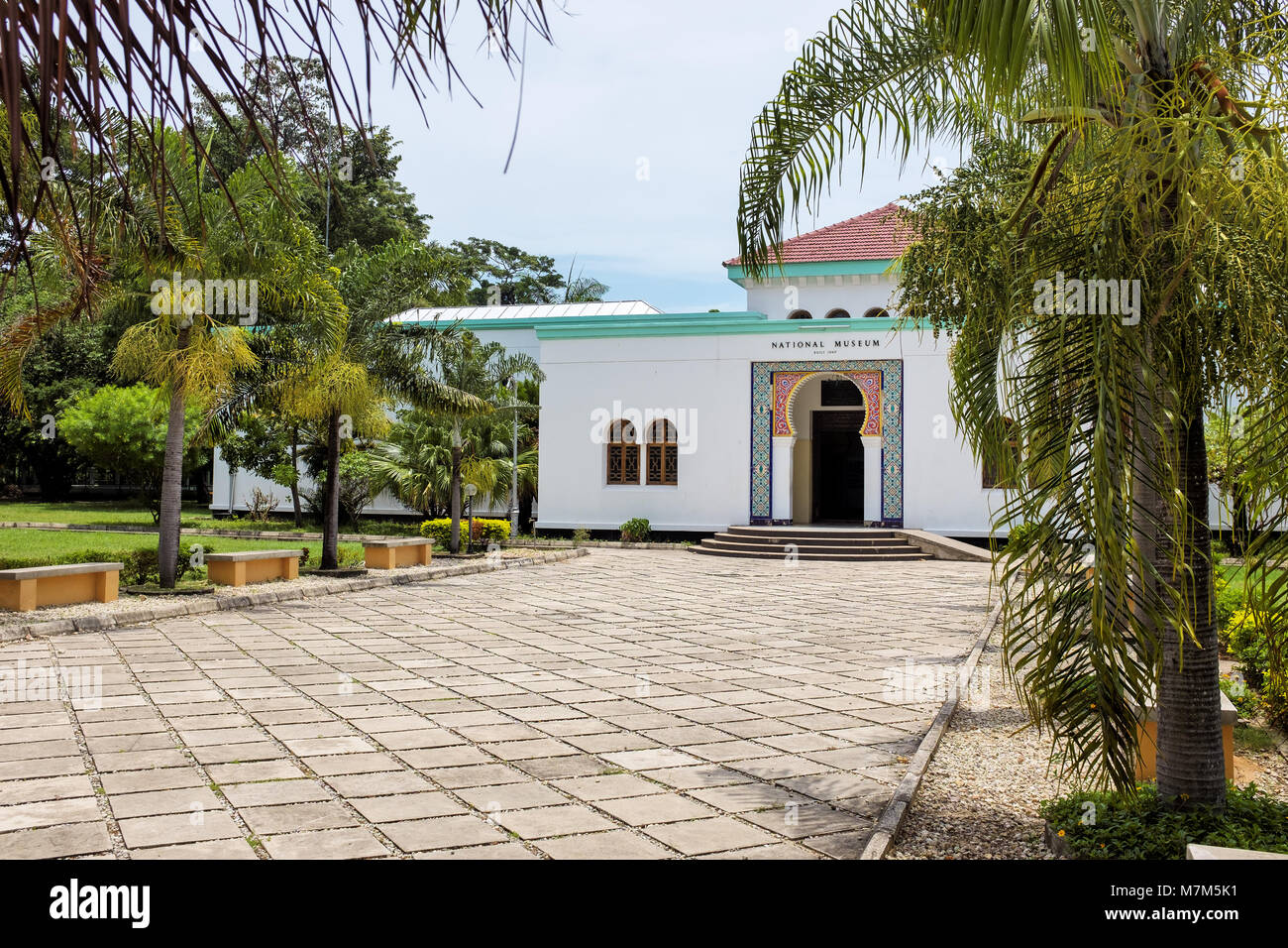 Musée National et de la Chambre de la Culture à Dar es Salaam, Tanzanie. Banque D'Images