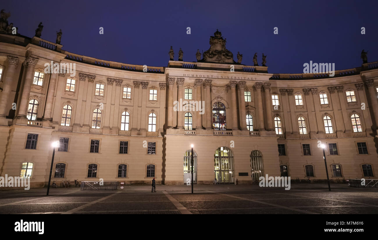 Alte Bibliothek place Bebelplatz à Berlin, ville, Allemagne Banque D'Images