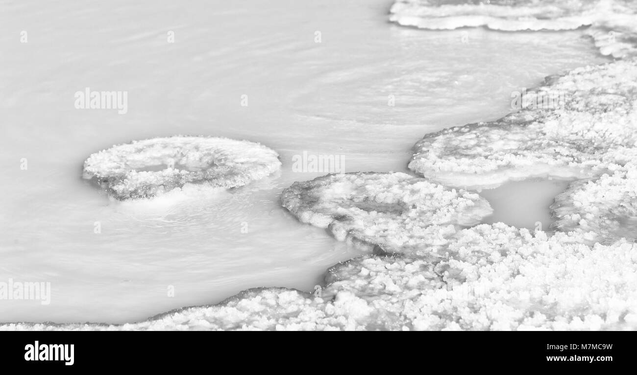 Dans l'Afrique de l'Éthiopie de danakil dépression volcanique de dallol Banque D'Images