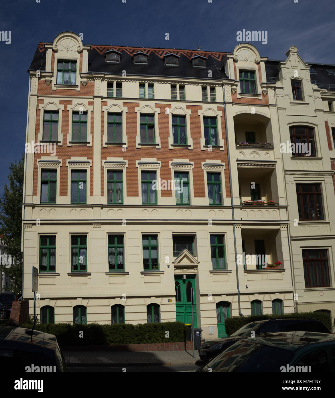 Carl-von-Ossietzky-Straße 1, Görlitz Banque D'Images