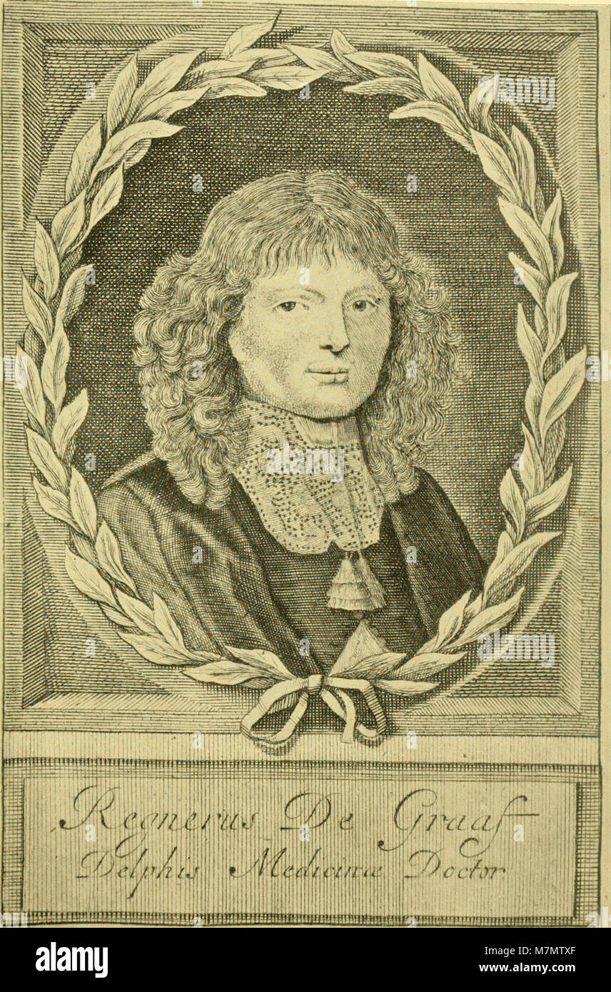 La publication de 1932 détaille la vie et le travail scientifique d'Antony van Leeuwenhoek, décrivant ses découvertes pionnières en protozoologie et en bactériologie par observation microscopique. Banque D'Images