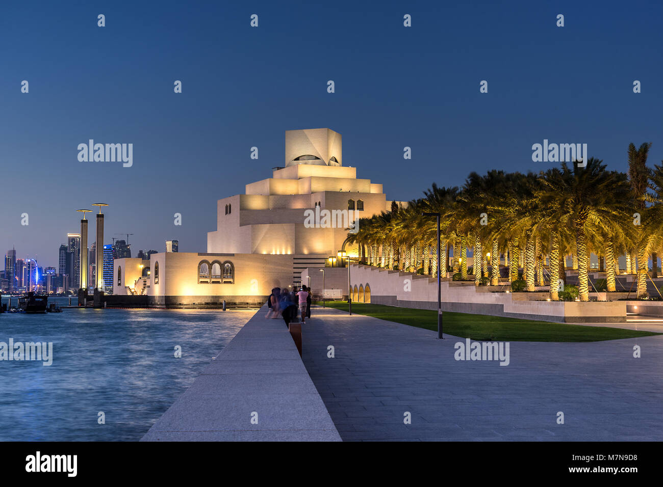 Musée d'Art islamique de Doha au Qatar Banque D'Images