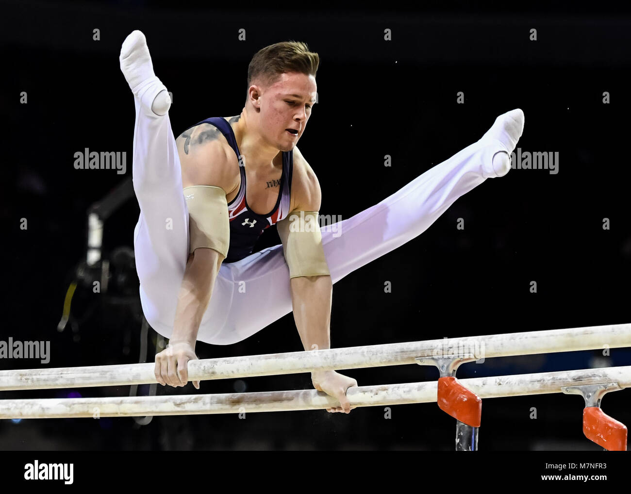 Echo Arena, Liverpool, Royaume-Uni. Mar 11, 2018. Gymnastique 2018 Championnats britanniques à l'Echo Arena, le dimanche 11 mars 2018. LIVERPOOL EN ANGLETERRE. Credit : Crédit : Wu G Taka Taka Wu/Alamy Live News Banque D'Images