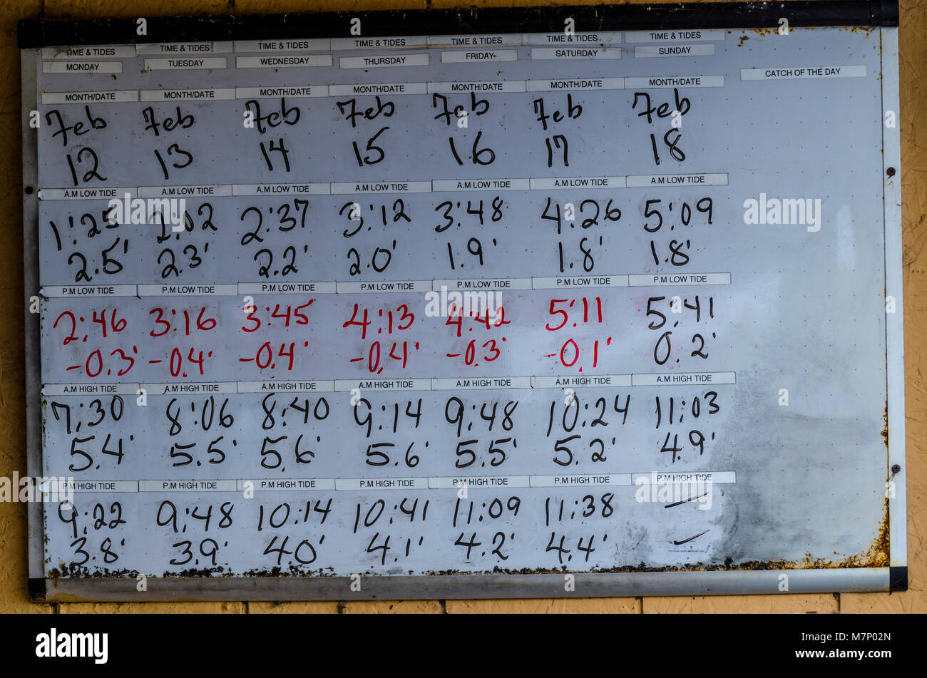 Marées à Jalama Beach Santa Barbara comté côte californienne qui est surtout sous-développé et à distance Banque D'Images