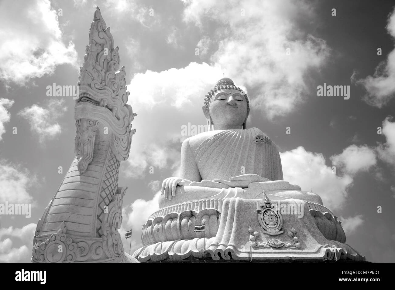 Le Grand Bouddha de Phuket, Thaïlande Banque D'Images