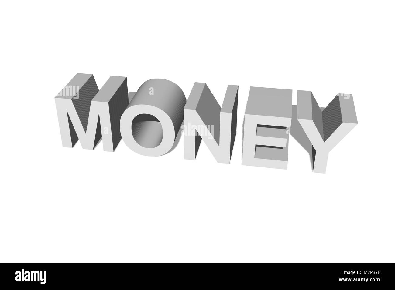 L'argent fait tourner le monde Banque D'Images