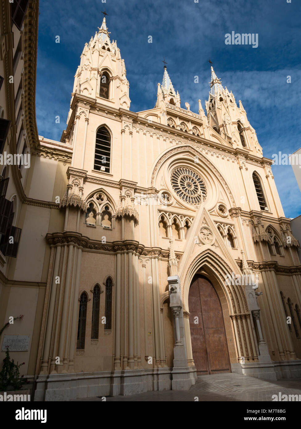 L'église du Sacré-Cœur (La Iglesia del Sagrado Corazon) Malaga, Andalousie, espagne. Banque D'Images