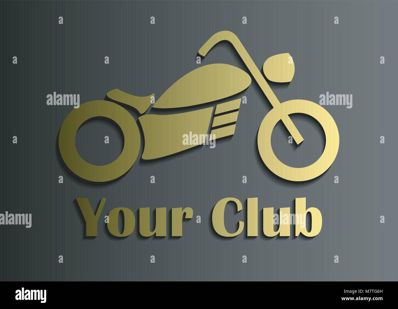 Groupe moto de vecteur de conception Illustration de Vecteur