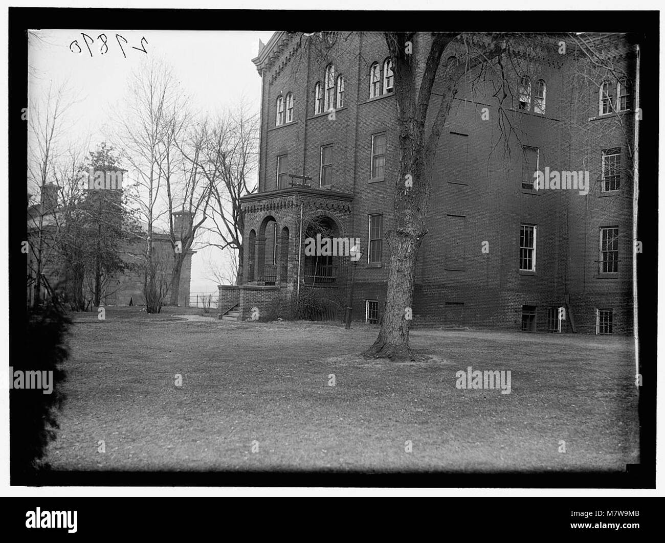 Cette collection d'images présente diverses vues de la prison du district de Columbia, donnant un aperçu historique du système pénal et de l'architecture du début du XXe siècle. Banque D'Images