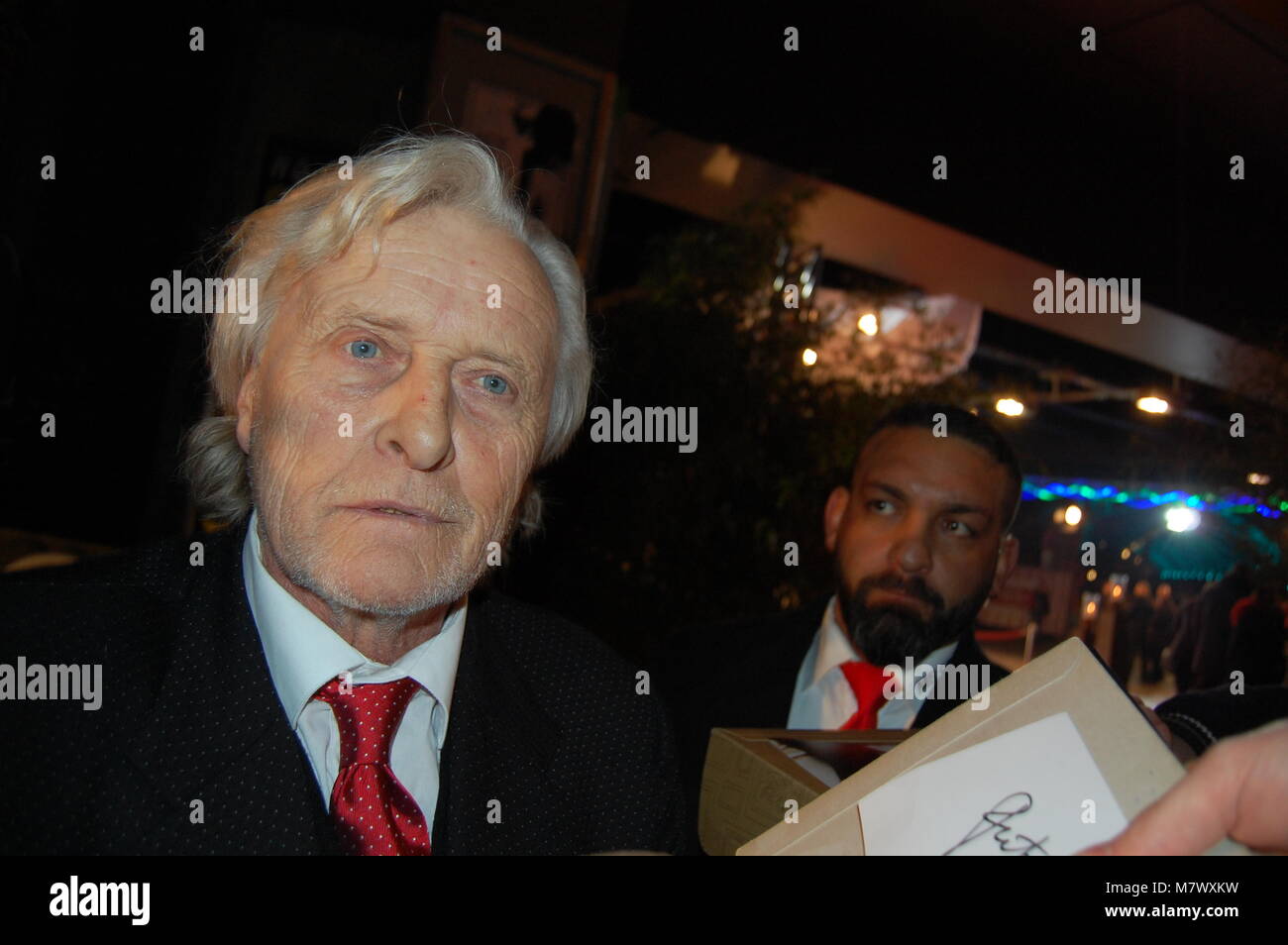 RUTGER HAUER LAMBERTZ lundi soir - 30.01.2017, Wartesaal am Dom, Köln Banque D'Images