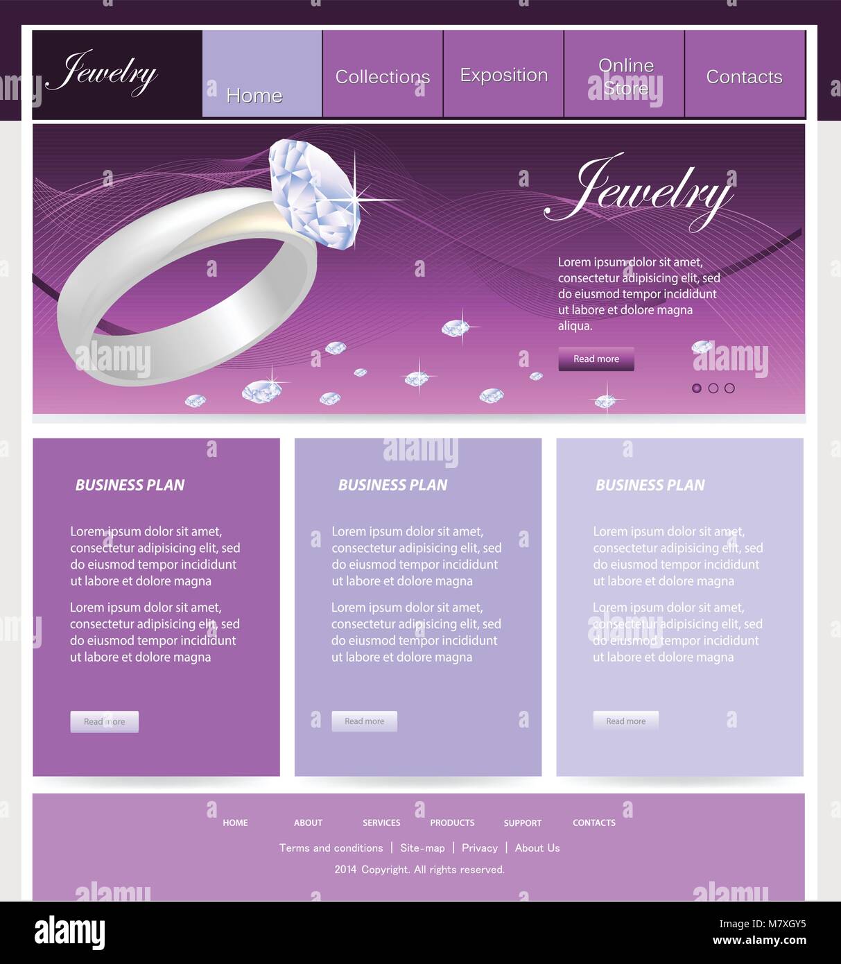 Web Design Website éléments du vecteur Illustration de Vecteur