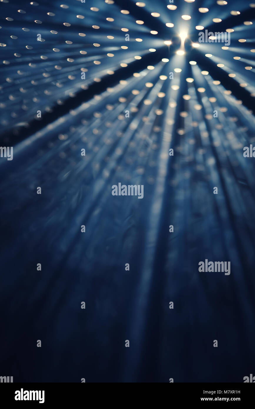 Résumé Contexte L'effet de lumière bleue Banque D'Images