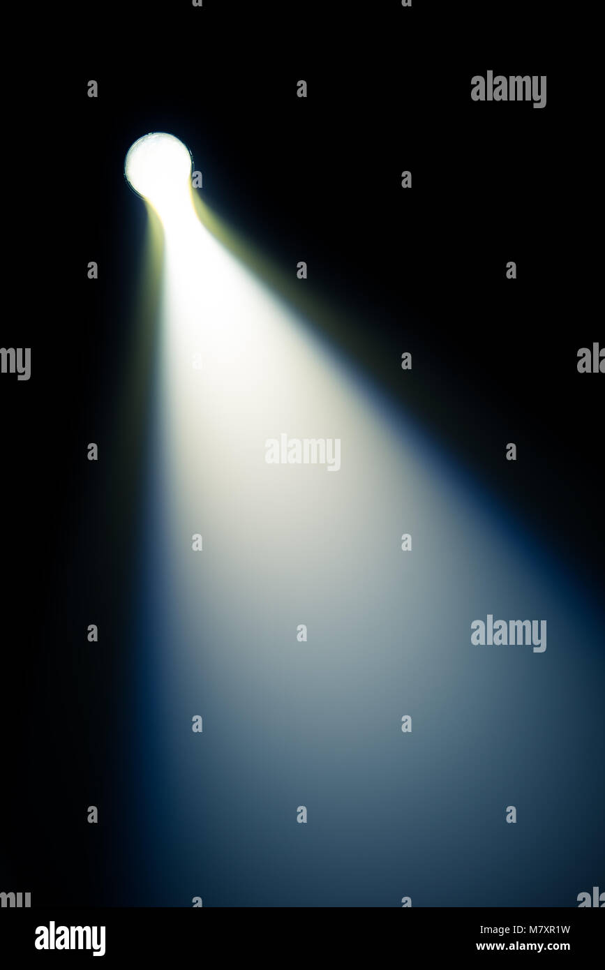 Abstract background spotlight bleu Banque D'Images