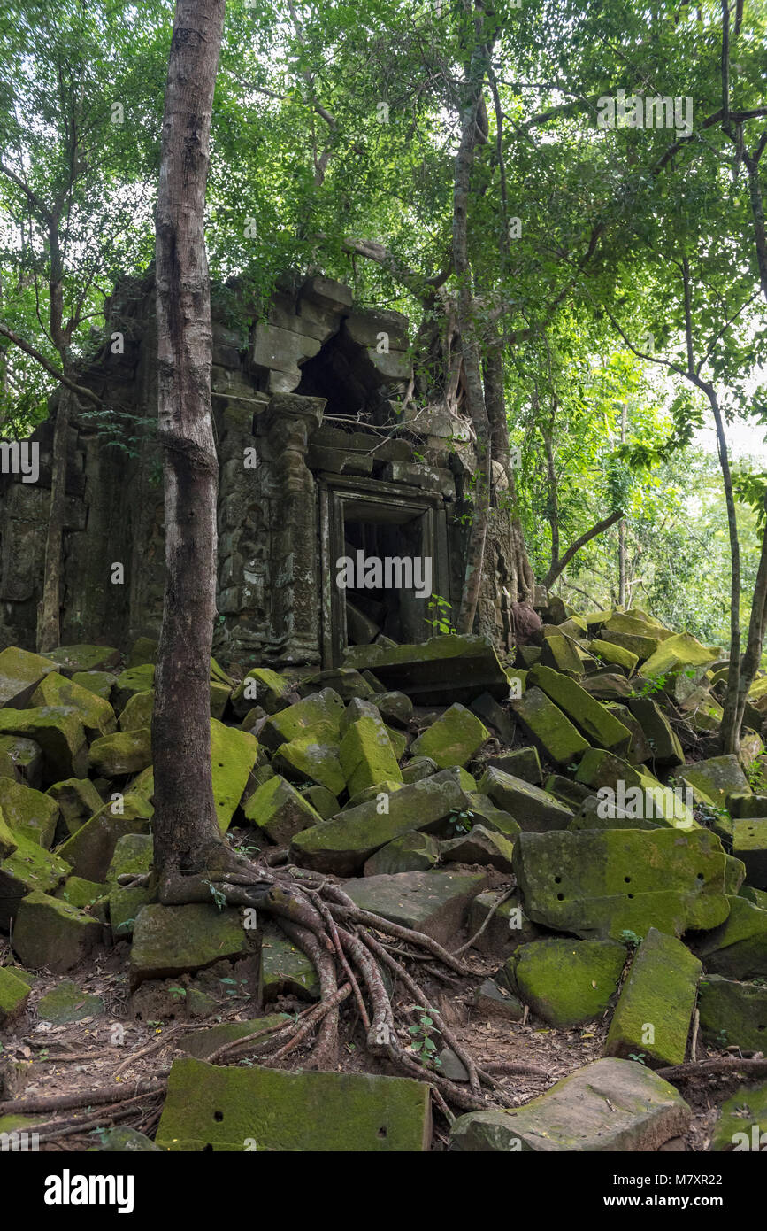 Prasat Beng Mealea Temple, Cambodge Banque D'Images