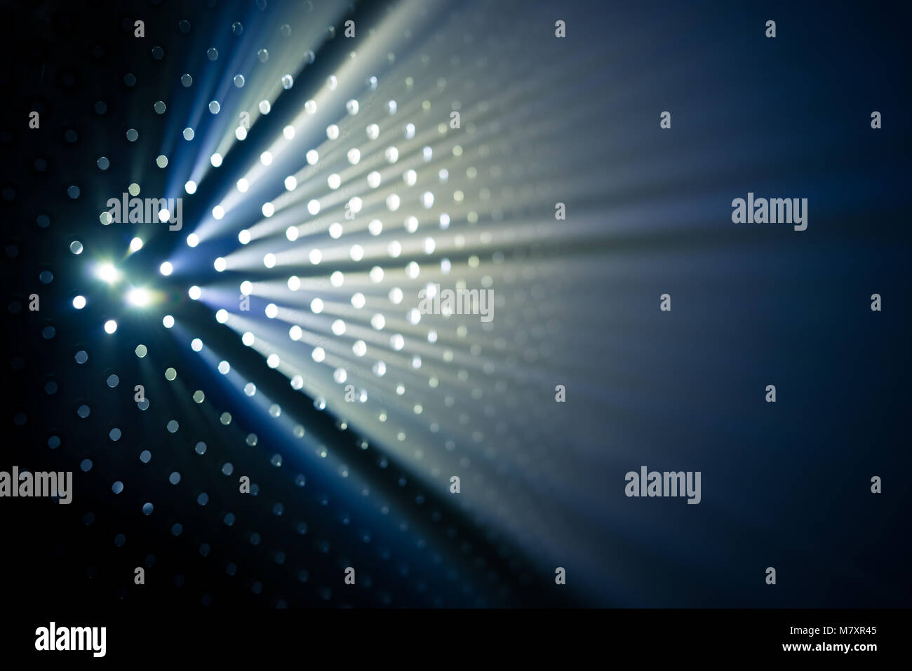 Résumé Contexte L'effet de lumière bleue Banque D'Images