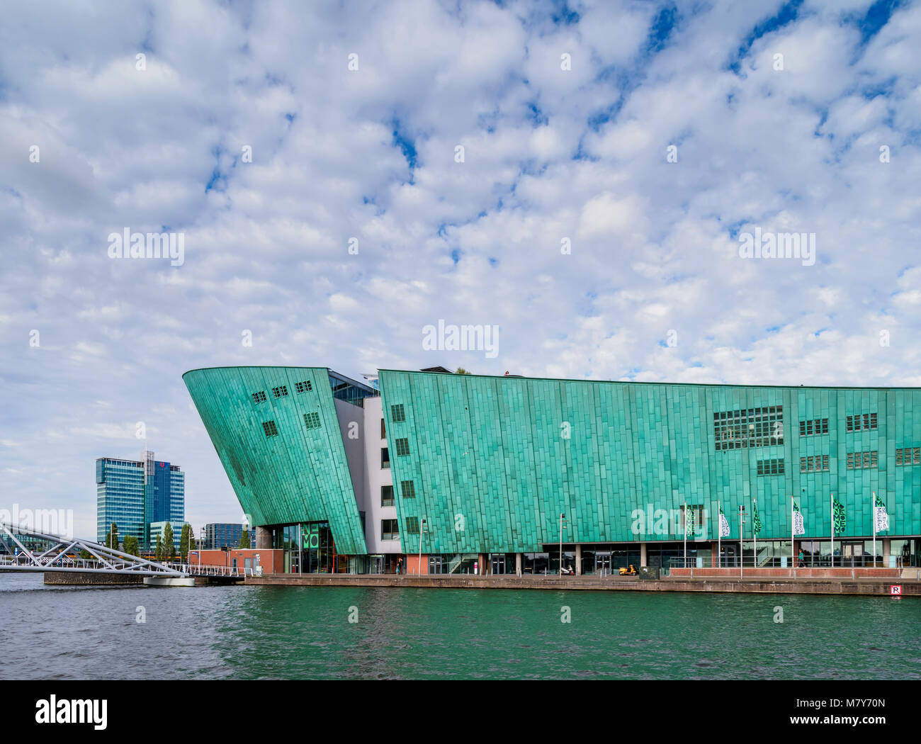 Musée scientifique NEMO, Amsterdam, Hollande du Nord, Pays-Bas Banque D'Images