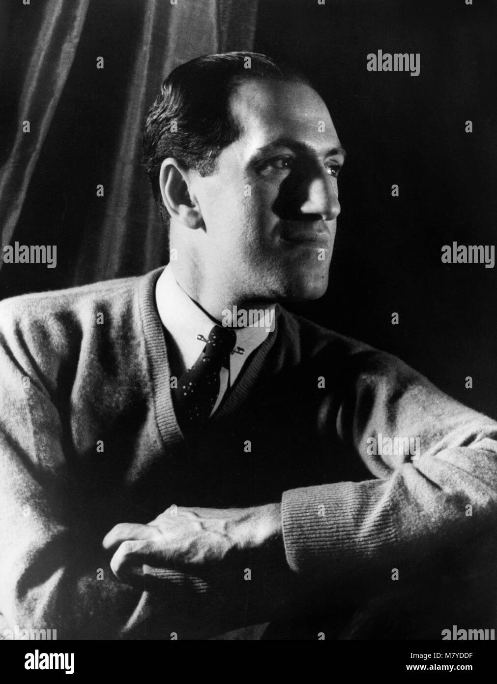 George Gershwin (1898-1937), portrait de l'américain par Carl Van Vechten, 1937 Banque D'Images