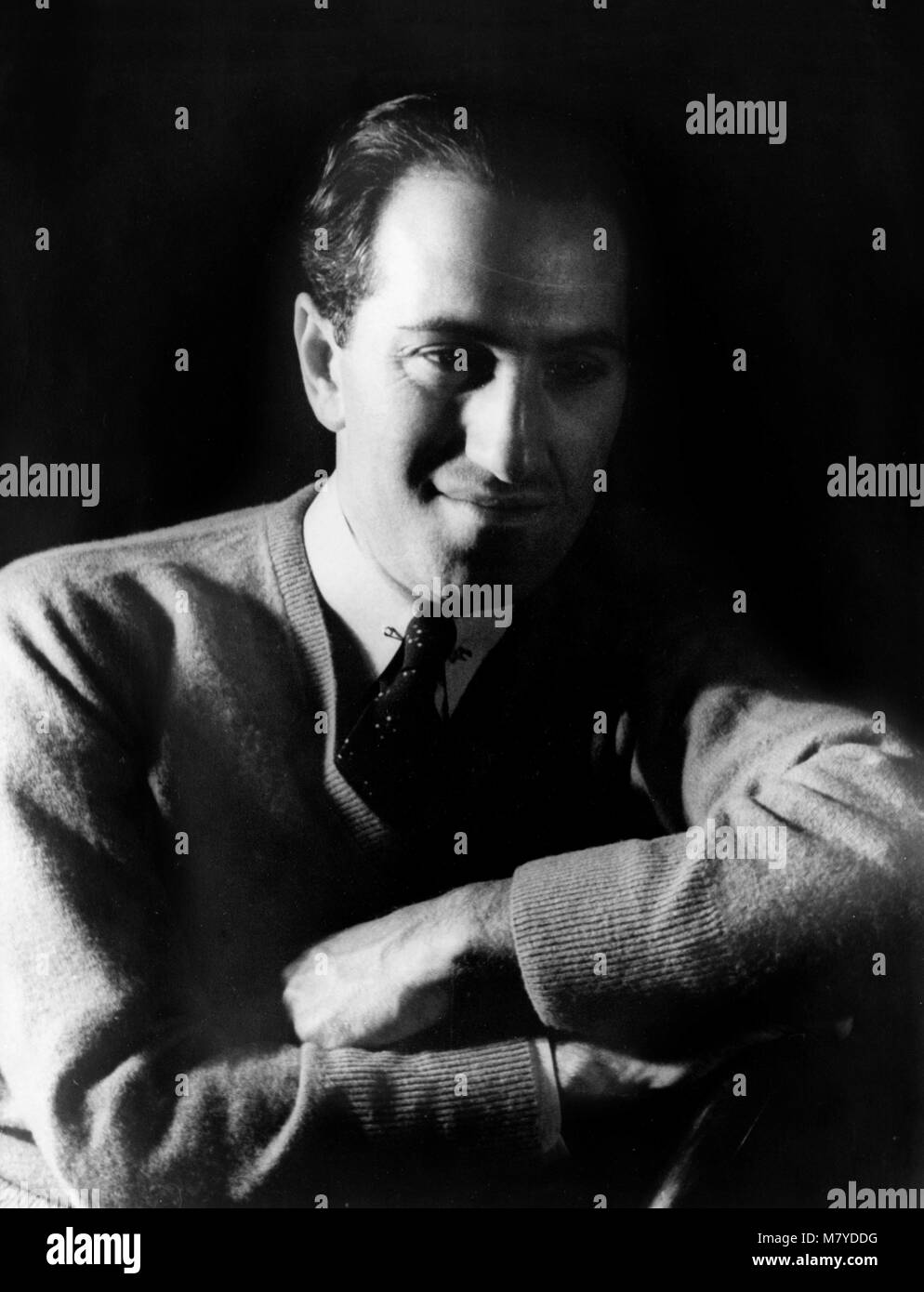 George Gershwin (1898-1937), portrait de l'américain par Carl Van Vechten, 1937 Banque D'Images