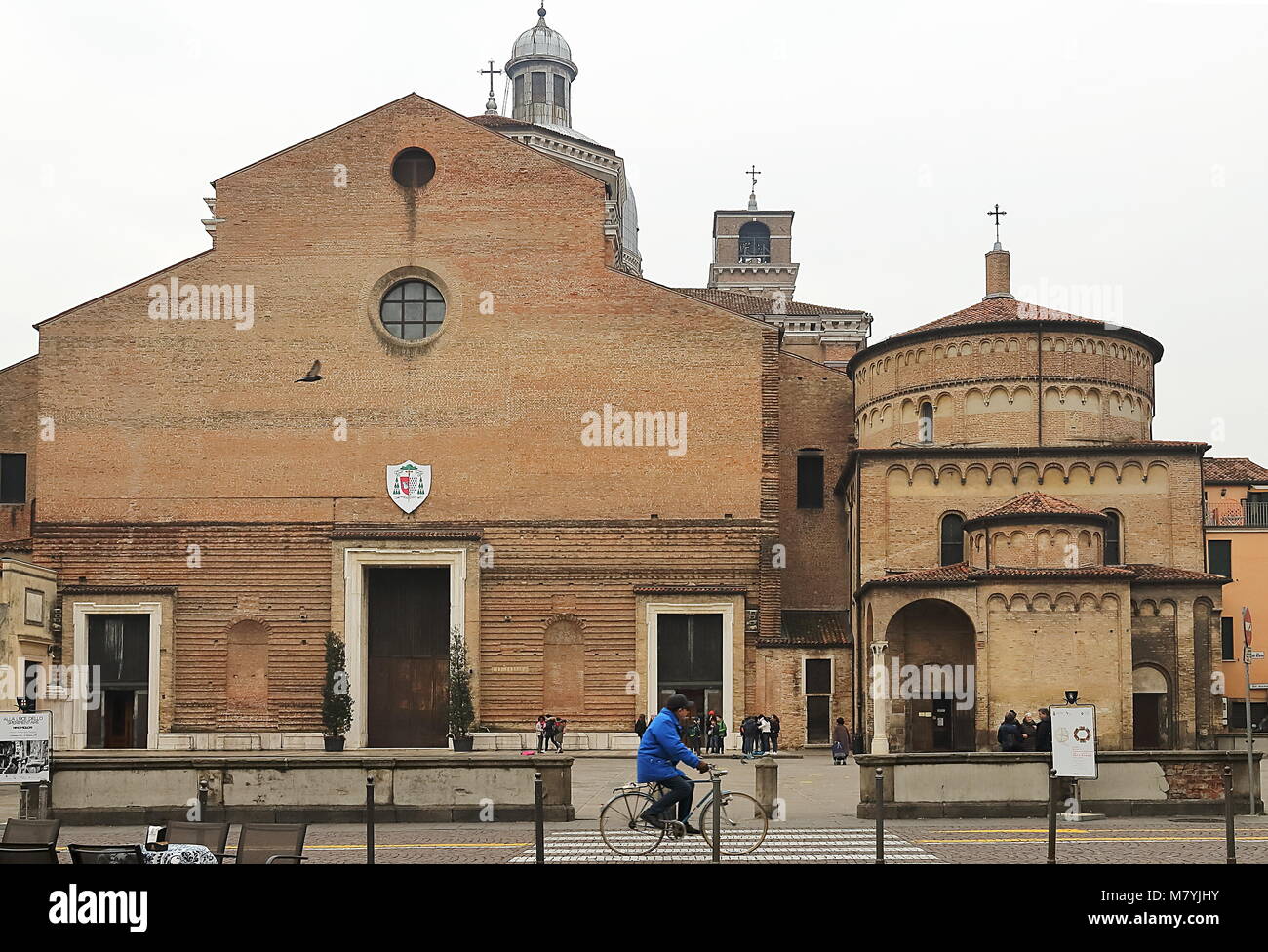 Padoue, Italie - le 25 janvier 2018 : la cathédrale de Padoue, Duomo di Padova, Basilica Cattedrale di Santa Maria Assunta Banque D'Images