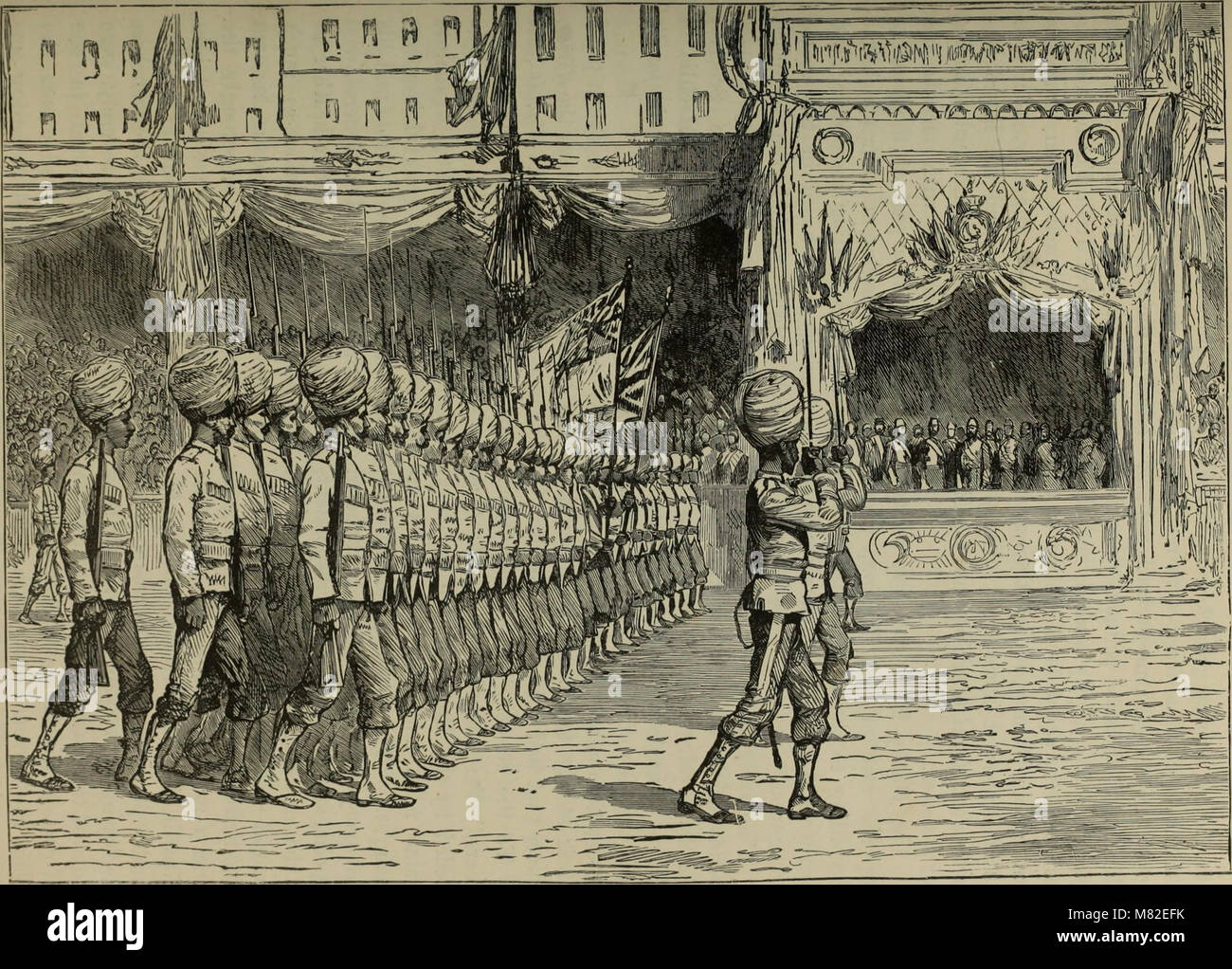 Cassell's histoire de la guerre au Soudan (1885) (14783723892) Banque D'Images