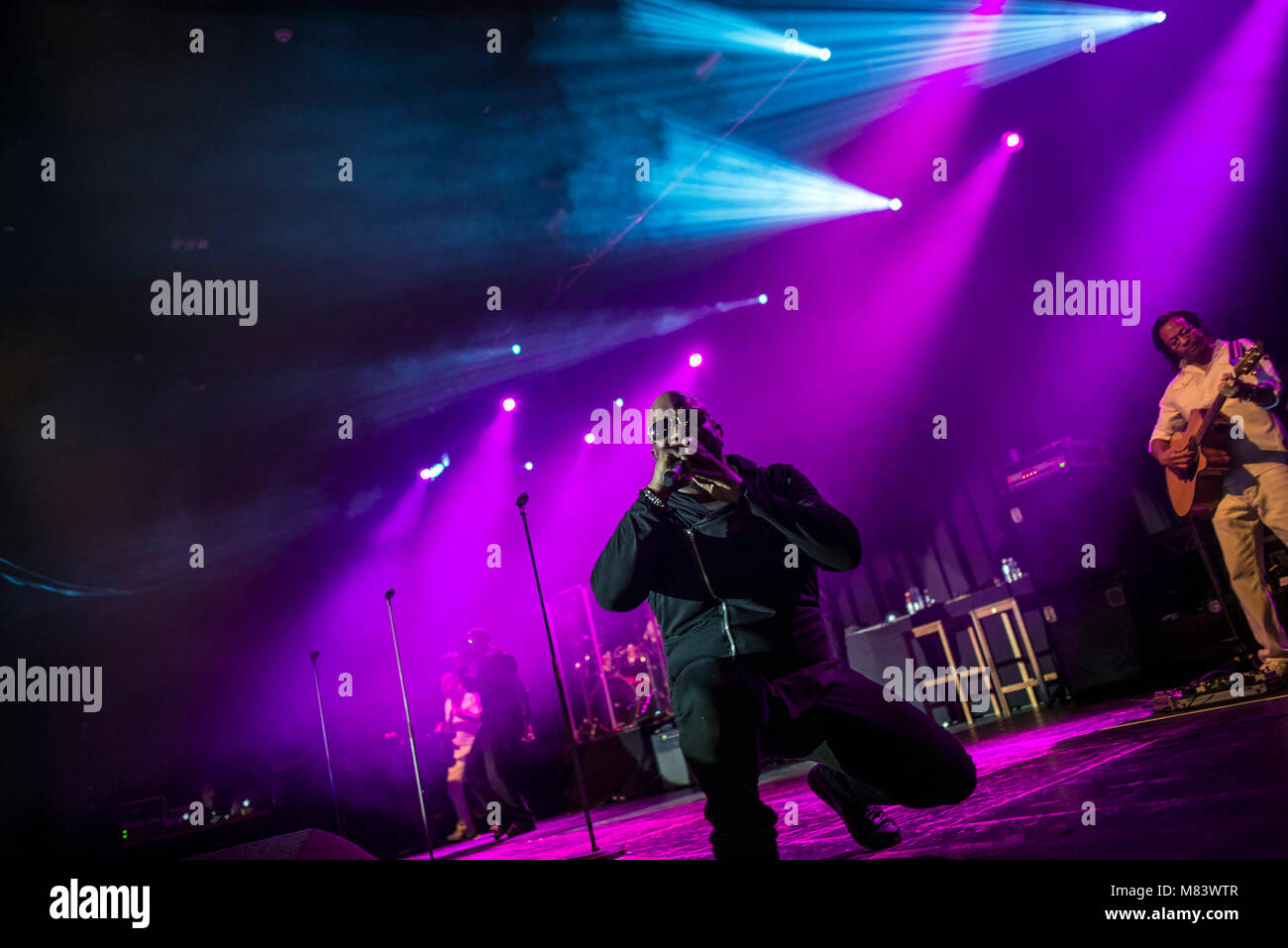 Boyz II Men à la Manchester Academy Banque D'Images