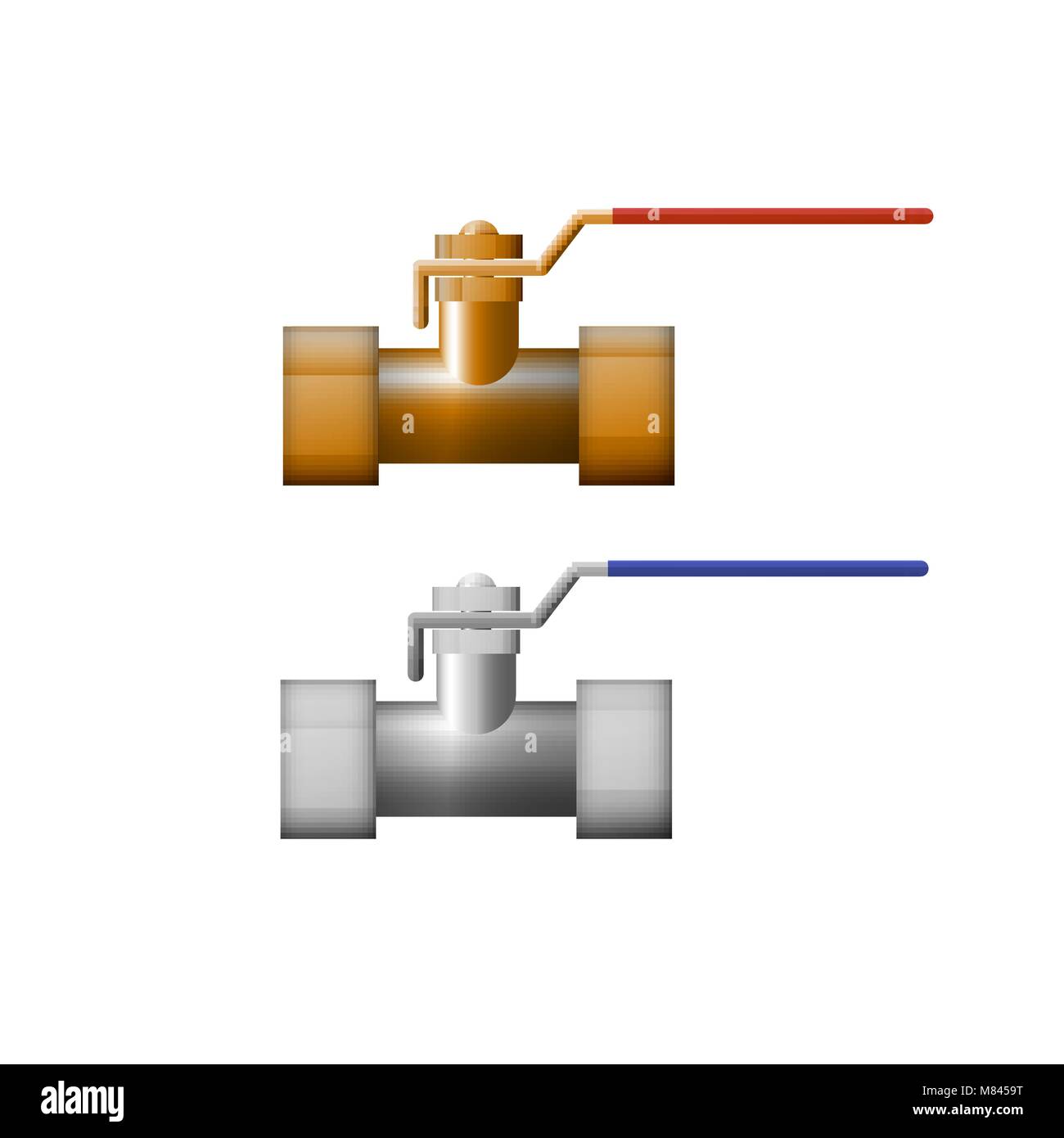 Distributeur partenaire vector illustration. L'équipement pour l'eau. Illustration de Vecteur