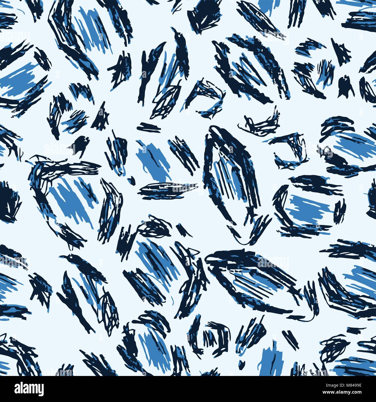 Blanc, noir, bleu léopard. Motif de fond transparente jaguar. Safari animal print. La texture de l'Afrique. Vector wallpaper fur Illustration de Vecteur