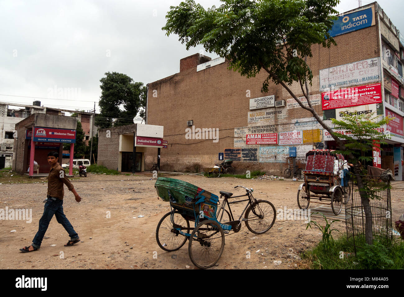 Chandigarh, Inde : Chandigarh, la Ville 'Silver', est un règlement construit dans l'état indien du Pendjab, au pied de l'himalaya Banque D'Images