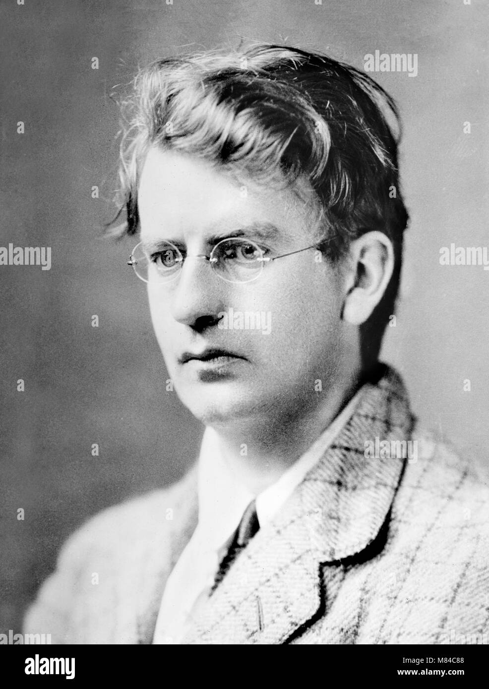 John Logie Baird (1888-1946). Portrait de l'ingénieur et inventeur de la télévision, photo de Bain News Service, 1927. Banque D'Images