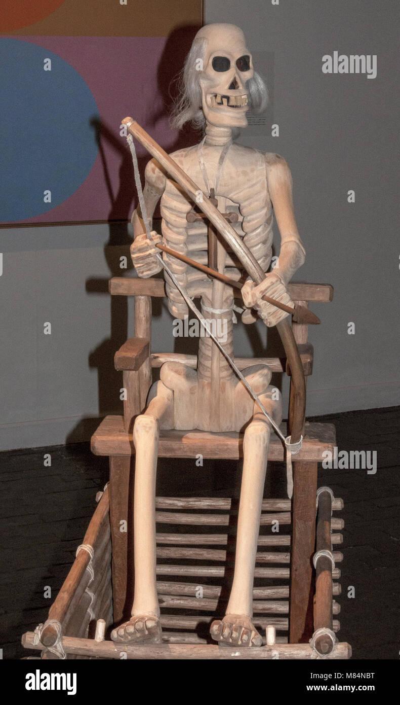 La Carreta y la Muerte, Dona Sebastiana (1975) par Horacio Valdez 1929 - 1992 Banque D'Images