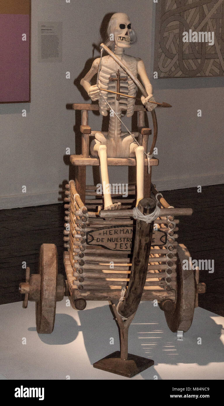 La Carreta y la Muerte, Dona Sebastiana (1975) par Horacio Valdez 1929 - 1992 Banque D'Images